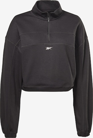 Reebok Athletic Sweatshirt 'Workout Ready' in Black: front