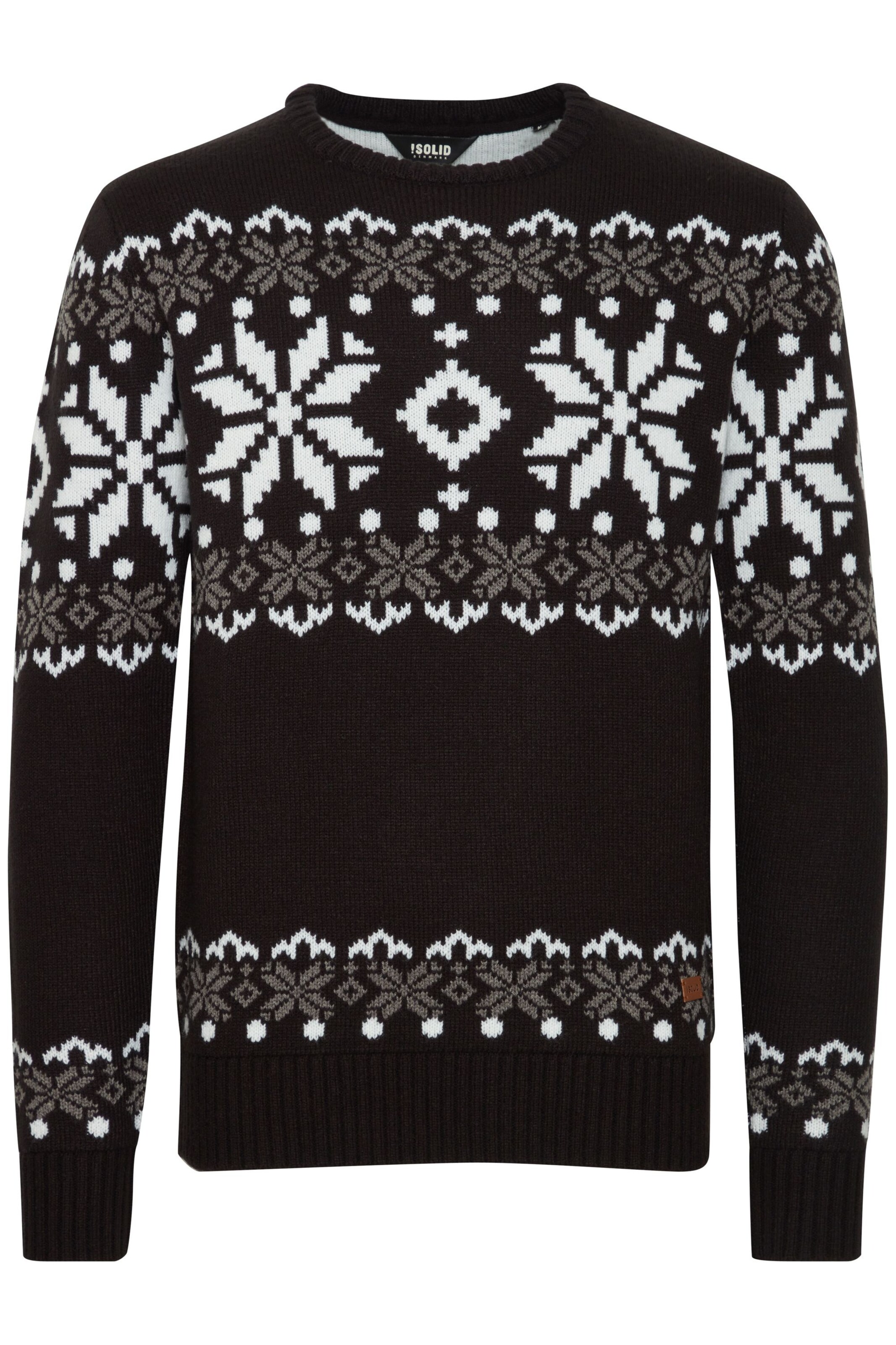 !Solid - Jersey 'Norwig' en negro: frente