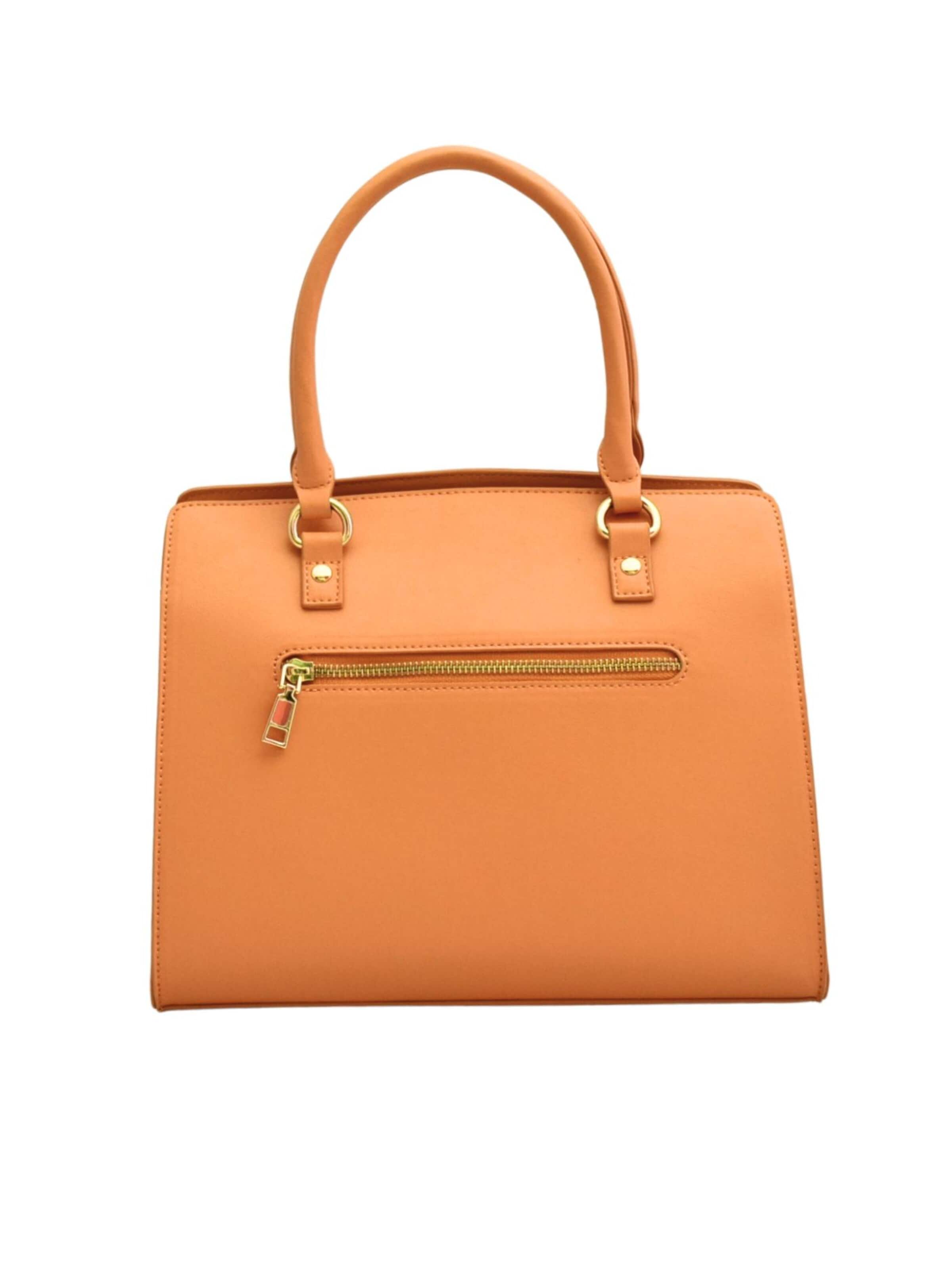 BMB BAGS Handbag 'Merilyn' in Orange