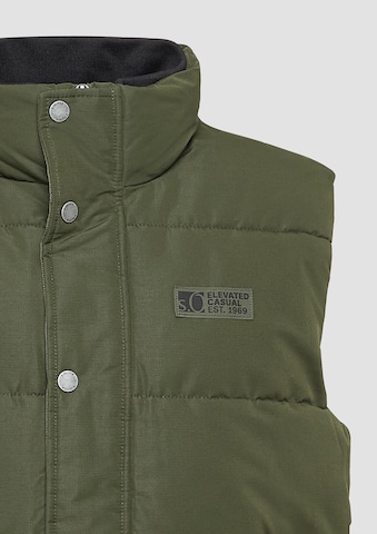 Gilet s.Oliver en vert