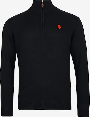 Pullover di U.S. POLO ASSN. in nero: frontale
