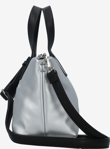 TOM TAILOR Crossbody Bag 'Thessa' in Silver