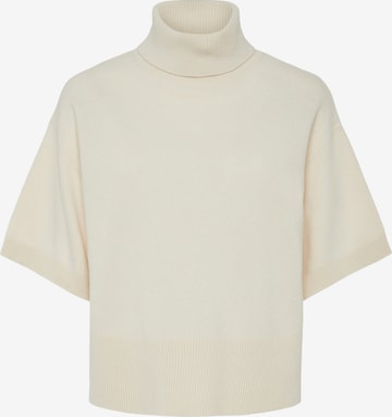 Pull-over 'YASEMILA' YAS en beige : devant
