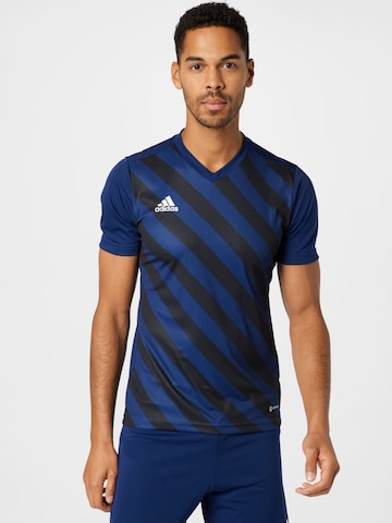 ADIDAS SPORTSWEAR - Camisa funcionais 'Entrada 22' em azul: frente