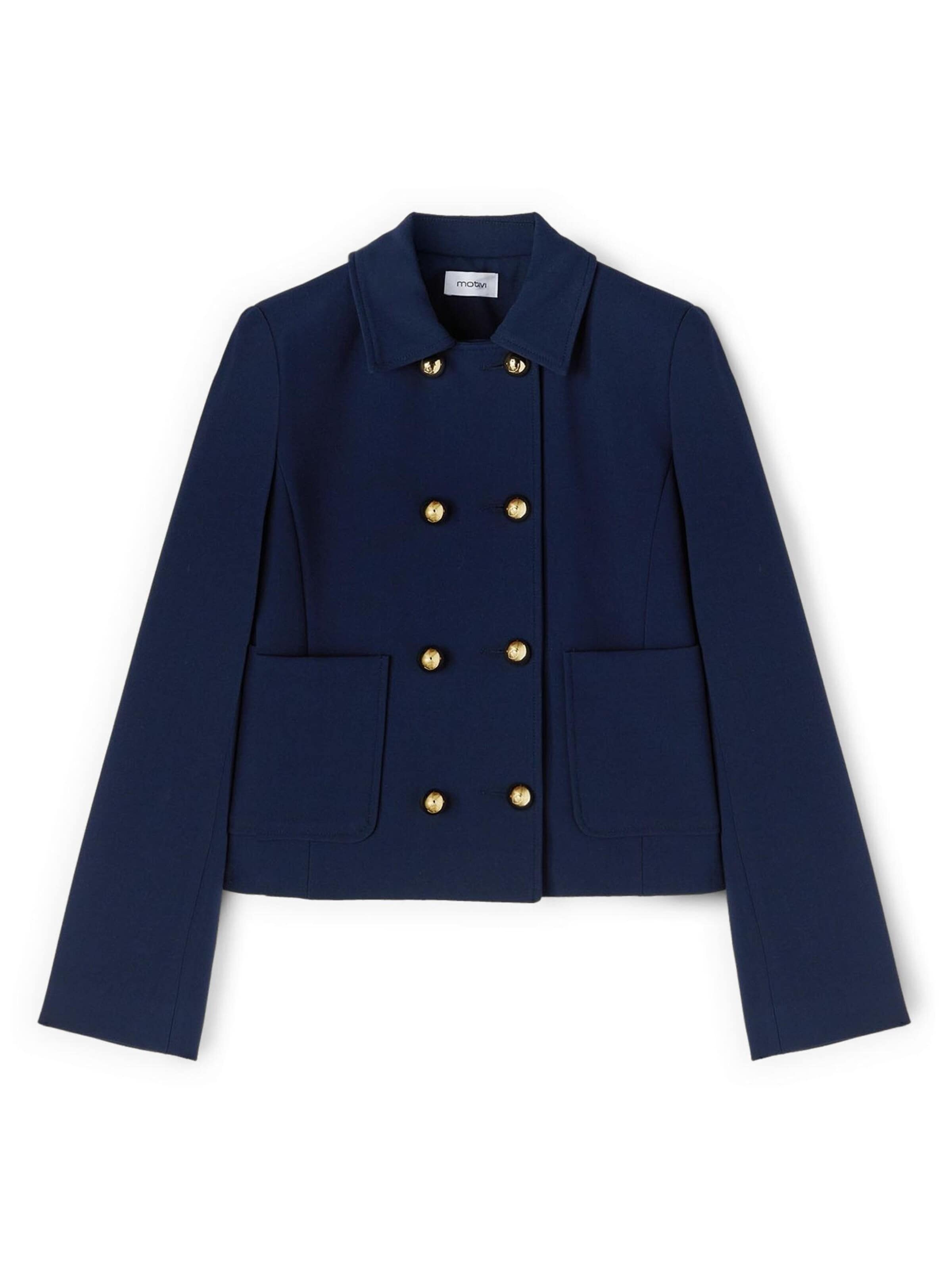 MOTIVI Übergangsjacke‌‌‌‌‌‌‌‌ in Blau: Vorderseite