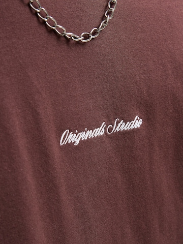 JACK & JONES Футболка 'JORNORREBRO' в Коричневый