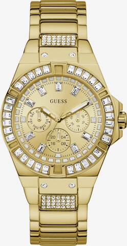 GUESS Analoog horloge ' VENUS ' in Goud: voorkant