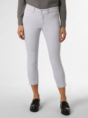MAC Skinny Jeans ' Dream Chic ' in White: front