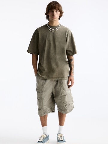 Pull&Bear T-Shirt in Grün