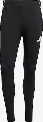 Pantalon de sport 'Tiro 25' ADIDAS PERFORMANCE en noir : devant