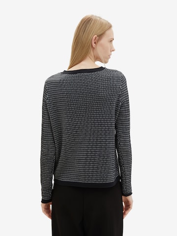 TOM TAILOR Pullover in Schwarz