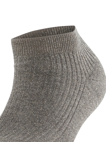 FALKE Socks 'Shiny Rib' in Grey