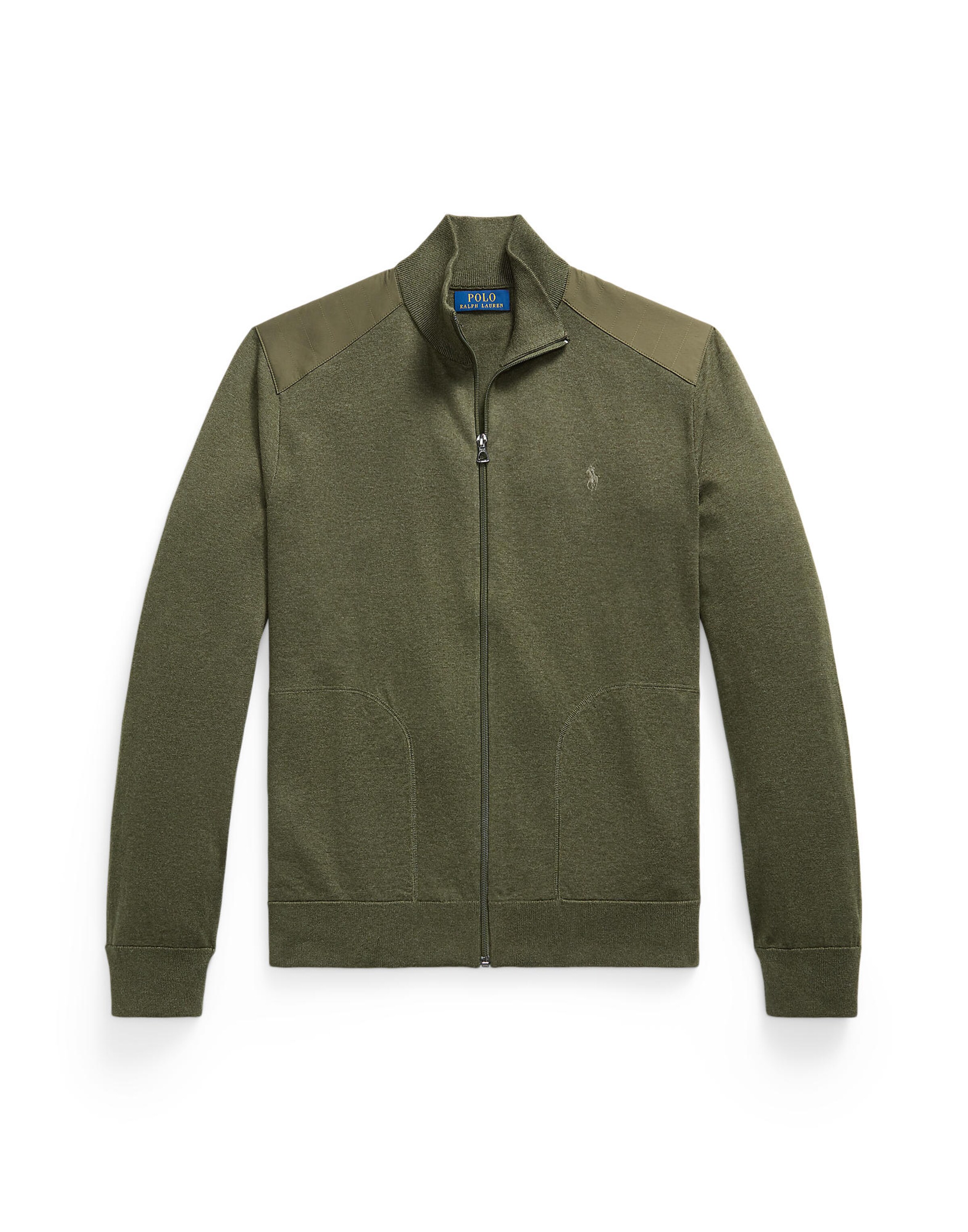 Polo Ralph Lauren Vestes en maille en S en olive, Vue avec produit