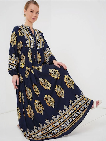 Bigdart Dress 'Maxi' in Blue: front