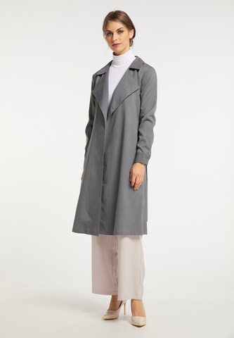 usha BLACK LABEL Between-Seasons Coat in Grey