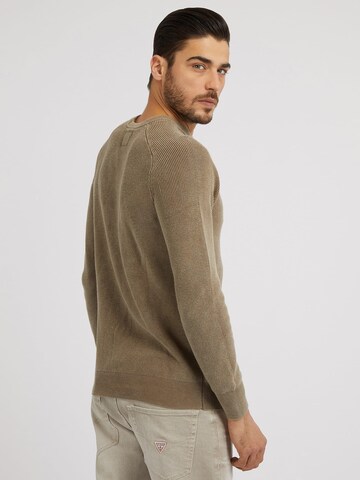 GUESS Pullover in Braun