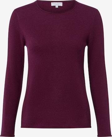 Pull-over Marie Lund en violet : devant