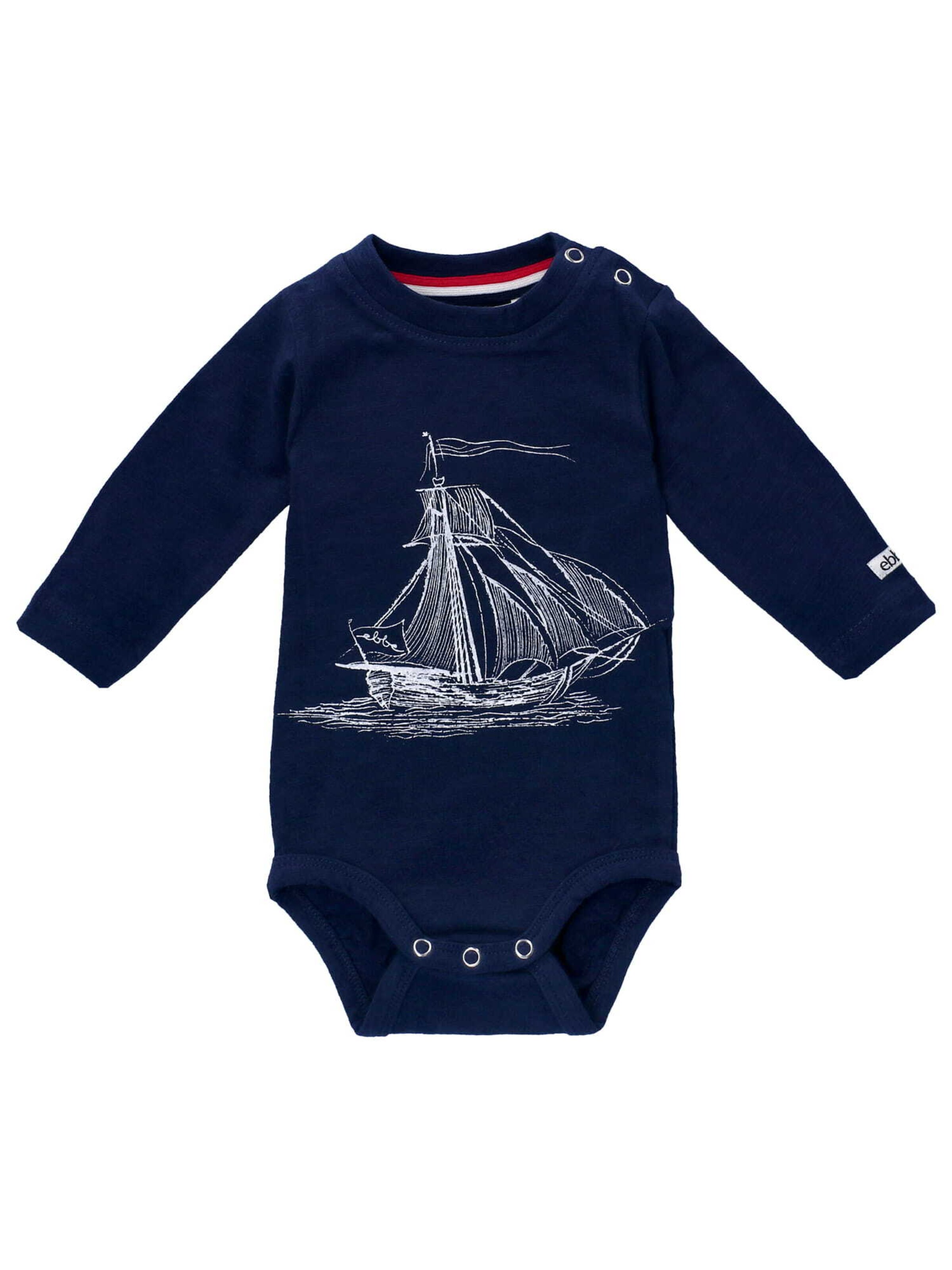 Ebbe Romper/Bodysuit 'Alex' in Blue: front