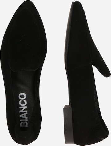 Mocassin 'Tracey' Bianco en noir