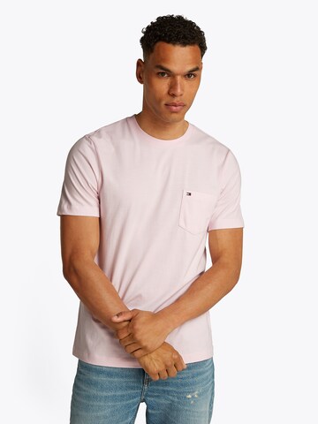 Maglietta 'ESSENTIAL' di TOMMY HILFIGER in rosa: frontale