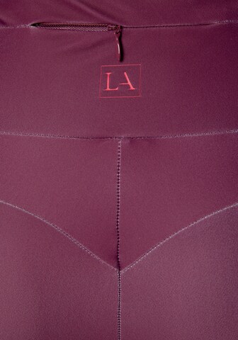 LASCANA ACTIVE Skinny Sporthose in Lila