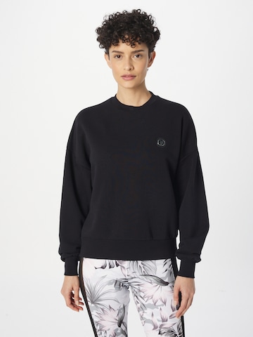 Plein Sport Sweatshirt in Zwart: voorkant