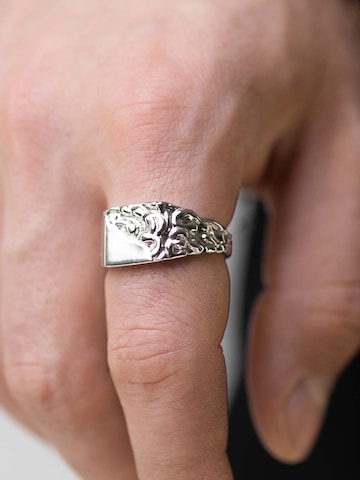 warpedsense Ring 'Bipolar' in Silver