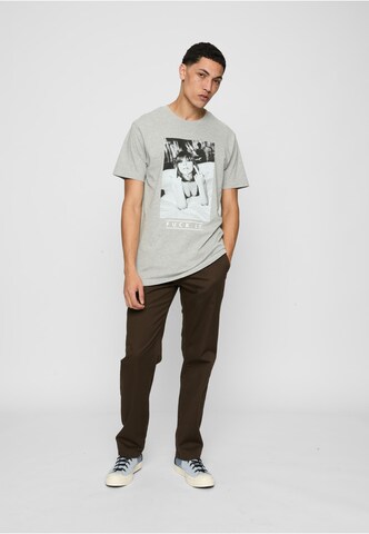 MT Men Shirt 'Fuck It 2.0' in Grey