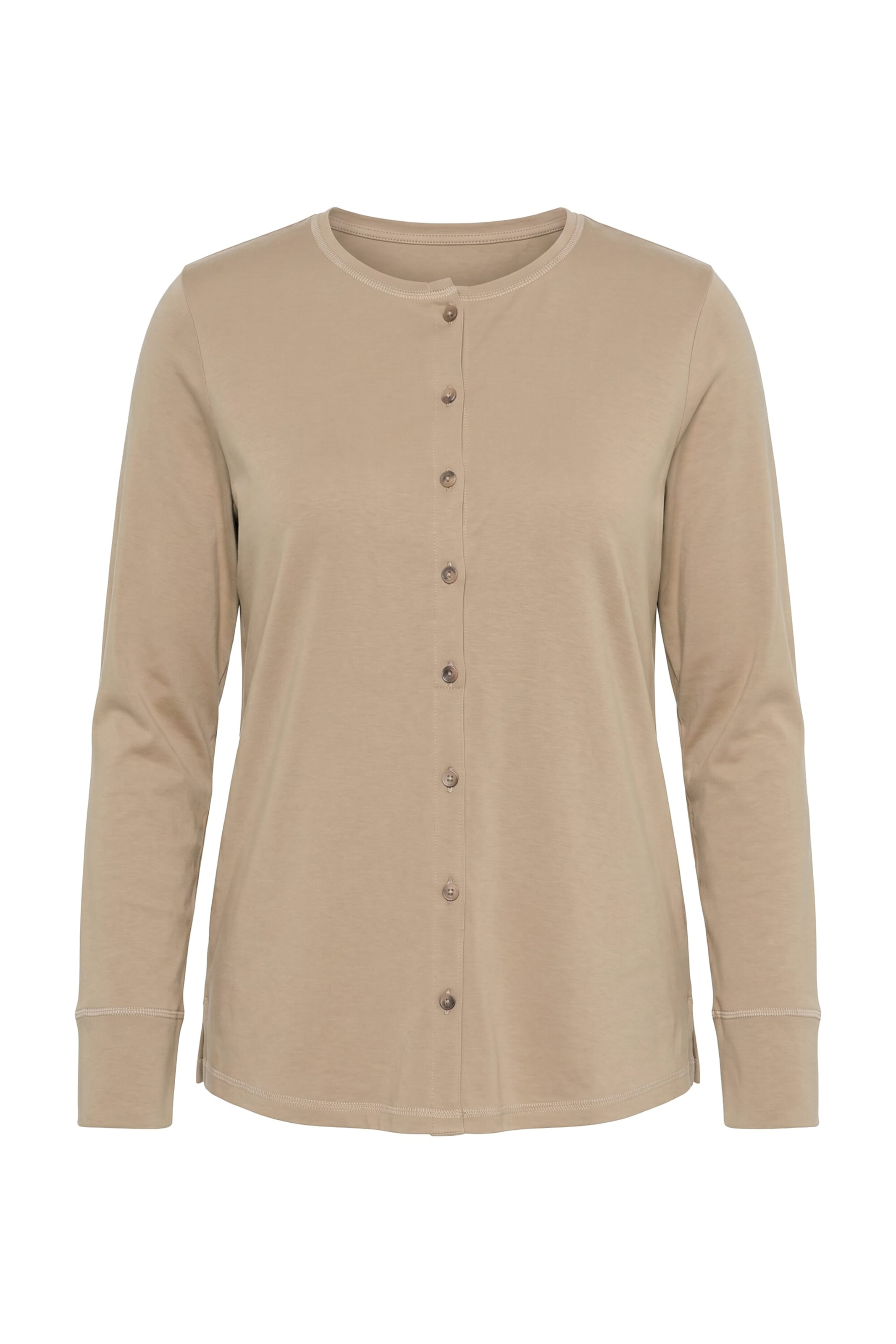 Ulla Popken Shirt in Beige: front