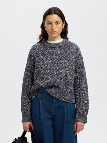 Pullover di SELECTED in blu: frontale