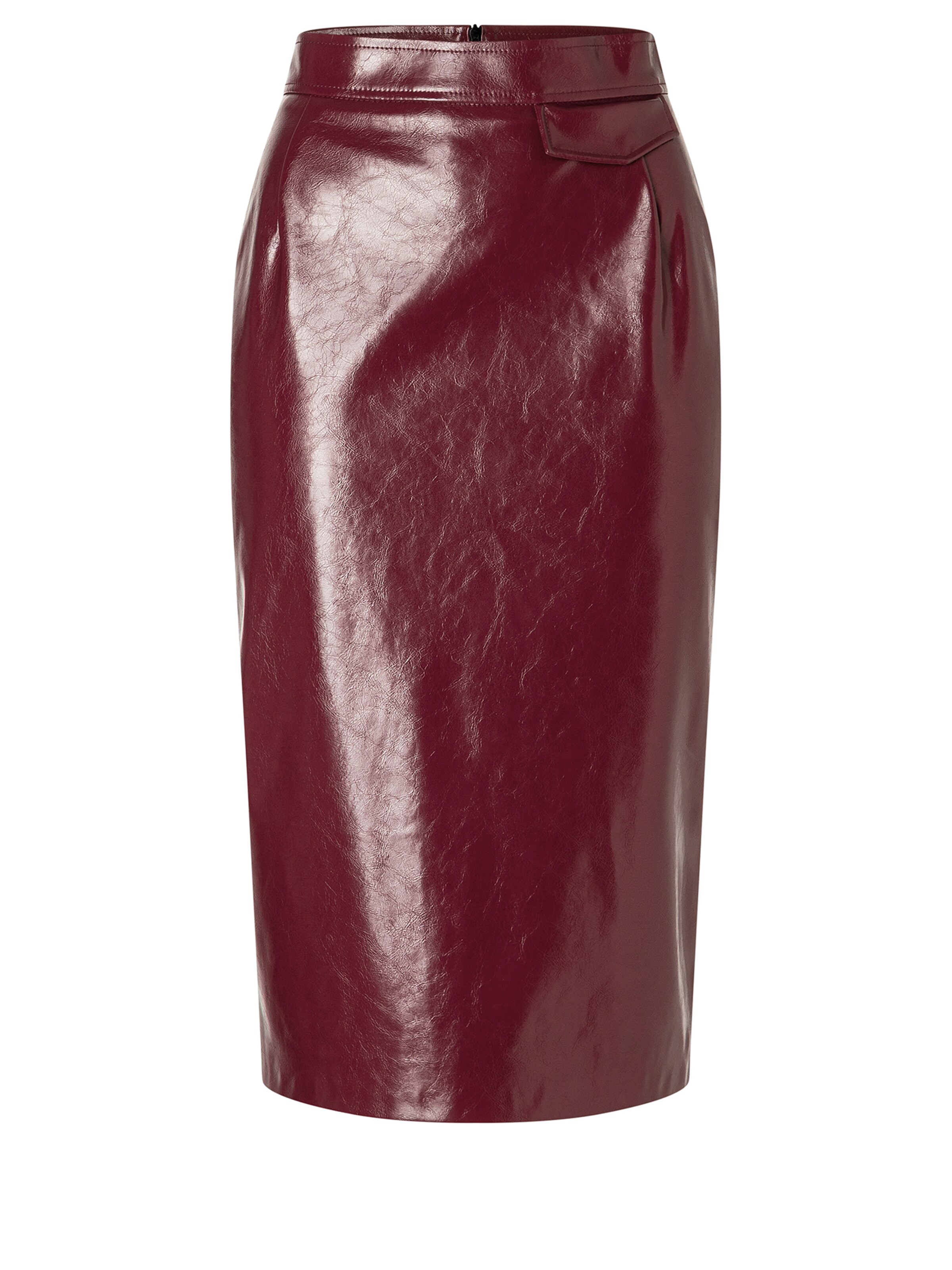 Ana Alcazar Rock 'Acusi' in Rot: Vorderseite