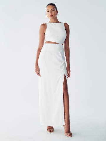Robe de soirée 'Kristall' BWLDR en blanc : devant