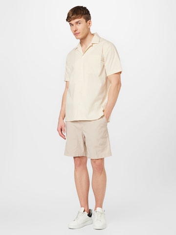 Liu Jo Uomo Regular Fit Skjorte 'FANTASIA' i beige