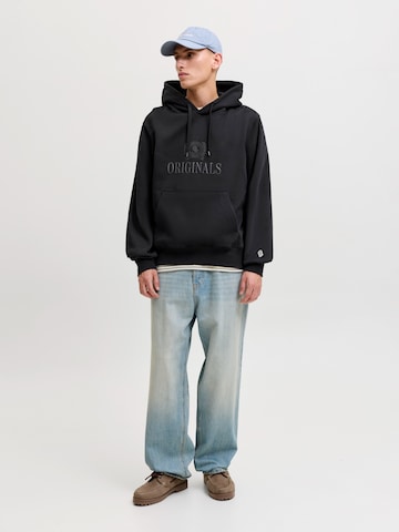 JACK & JONES Mikina 'JORFREDERIKSBERG' - Čierna