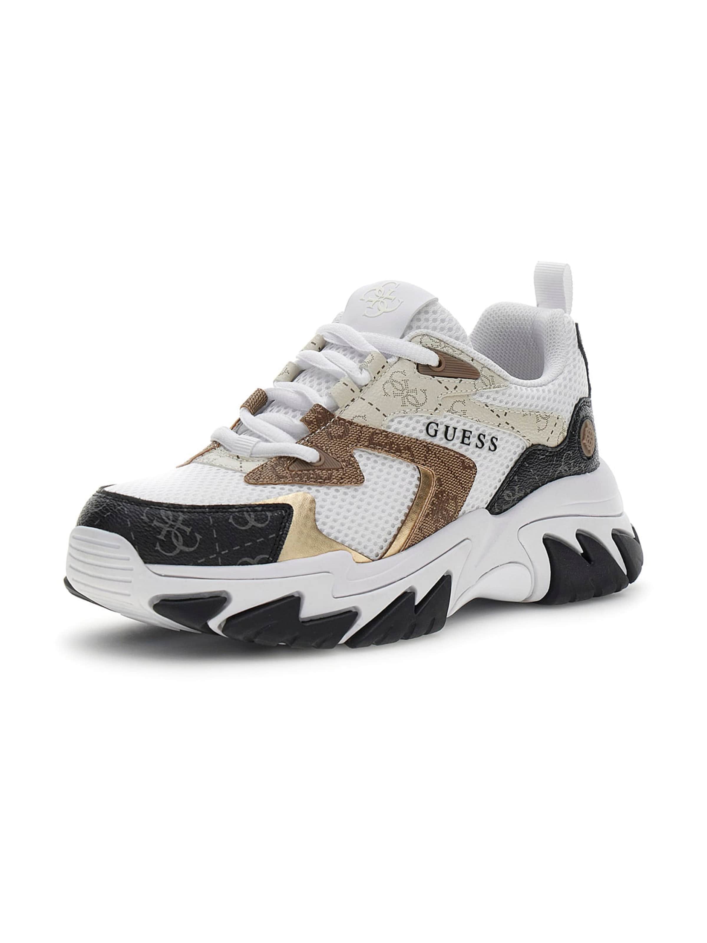GUESS Platform trainers 'NOTISS' in Beige: front