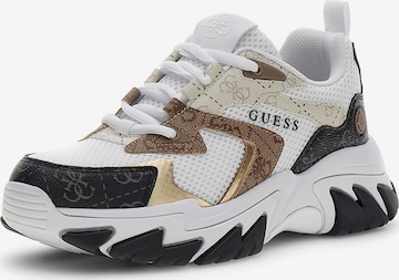 GUESSNiske tenisice 'NOTISS' - bež boja: prednji dio