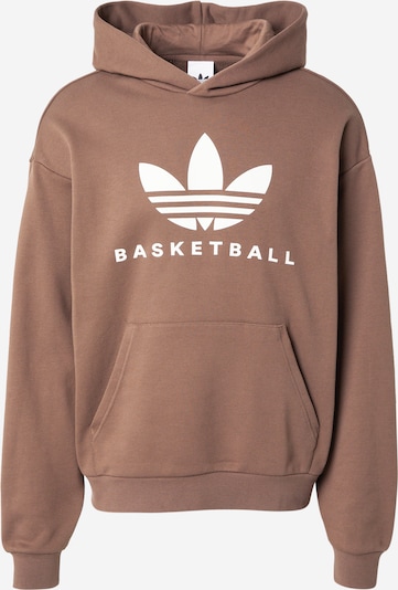 ADIDAS ORIGINALS Collegepaita värissä ruskea / valkoinen, Tuotenäkymä