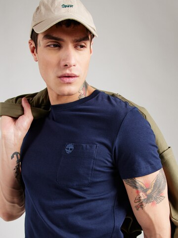 Maglietta 'Dun-Riv' di TIMBERLAND in blu
