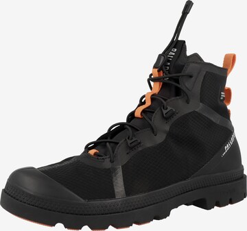 Palladium Boots in Zwart: voorkant