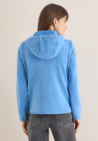 CECIL Fleecejacke in Blau