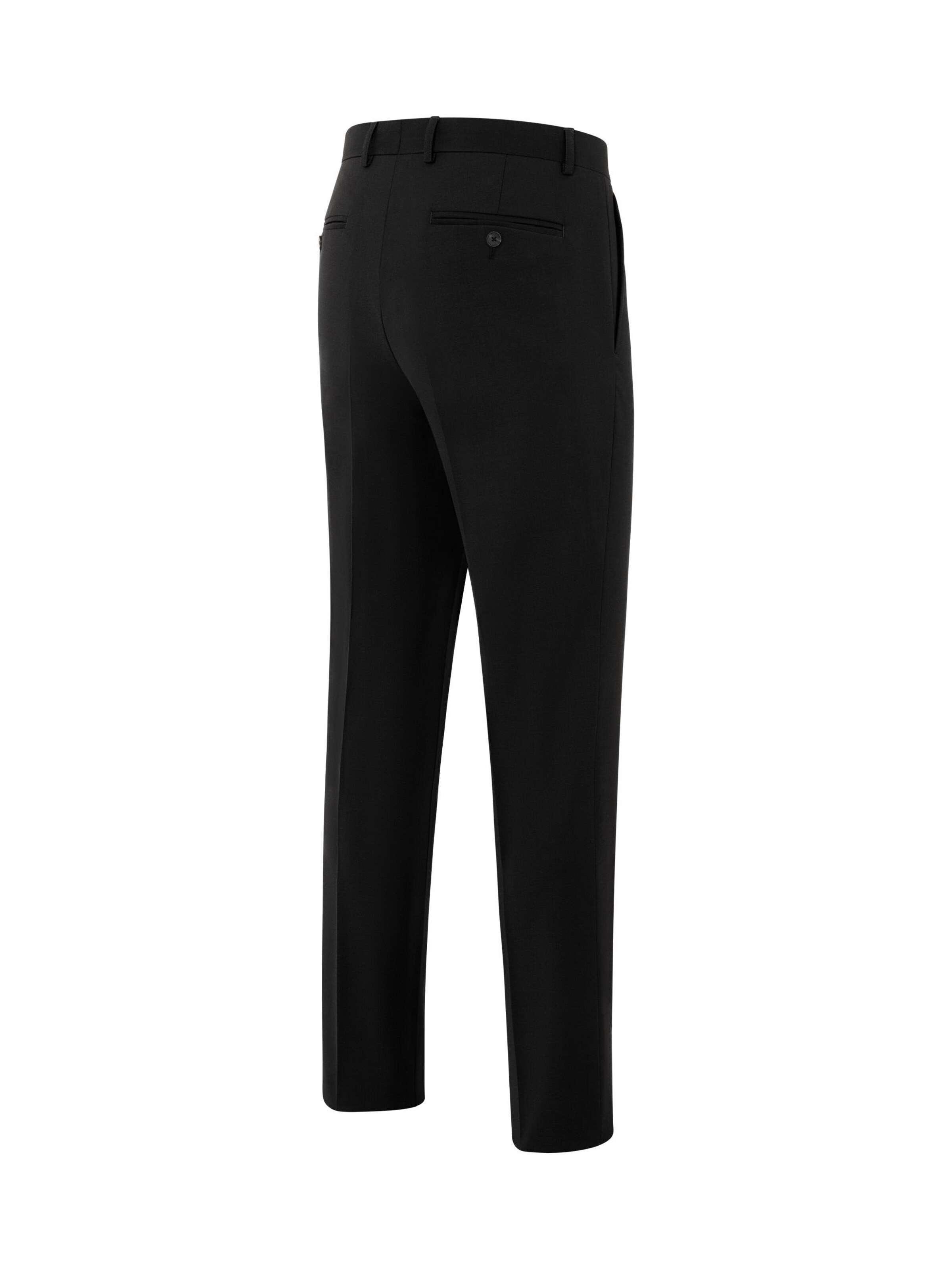 Thomas Goodwin Slimfit Pantalon in Zwart