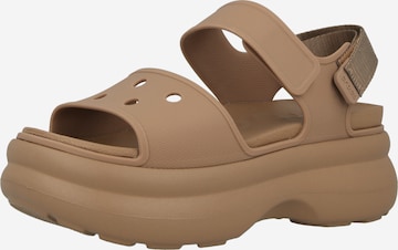 Crocs Sandale 'Soho' in Braun: Vorderseite