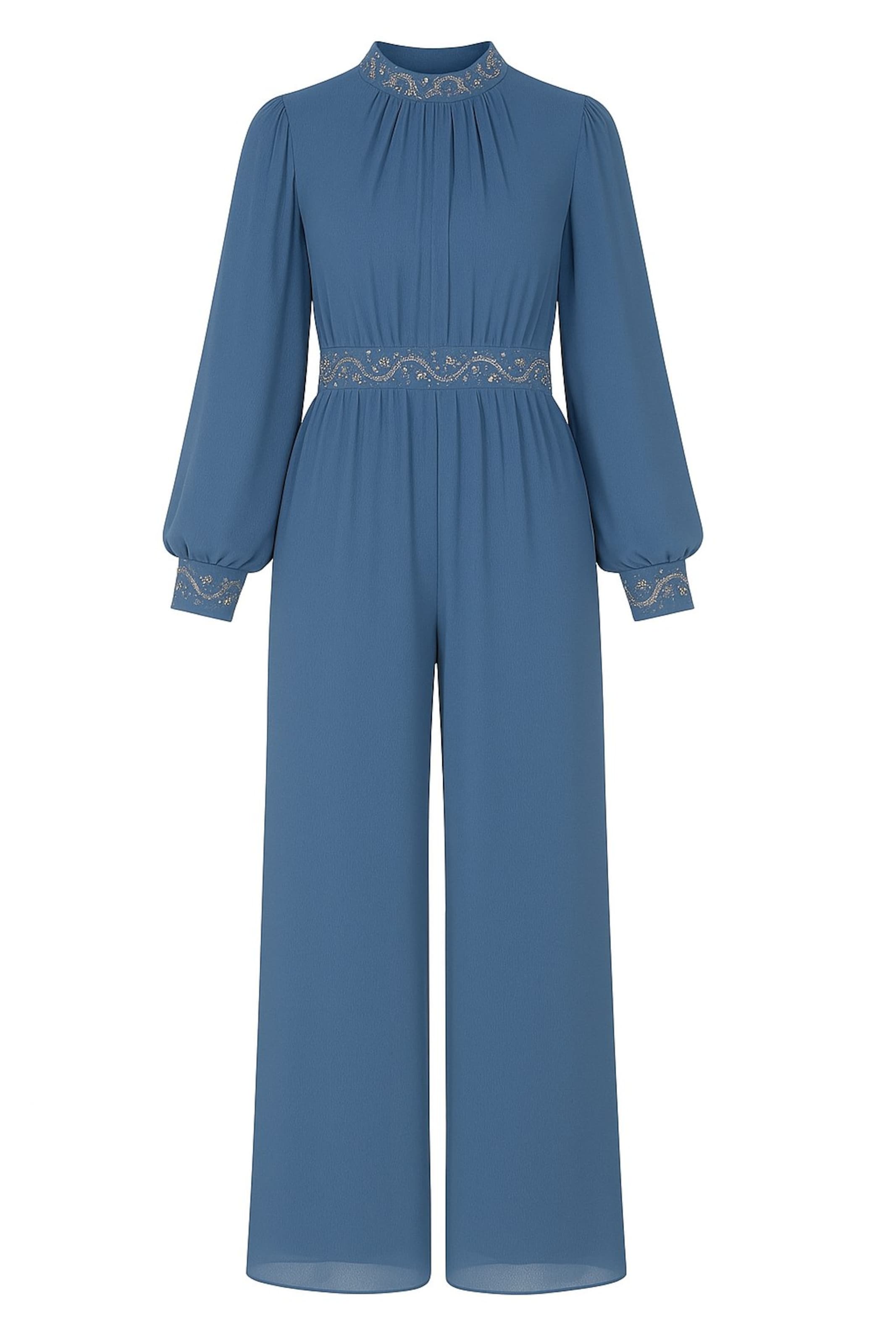 MODAMIHRAM Jumpsuit in Blau: Vorderseite
