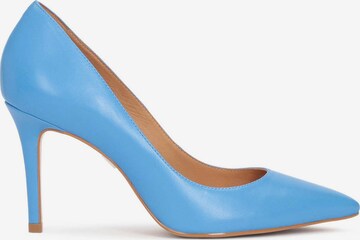 Kazar - Zapatos con plataforma en azul