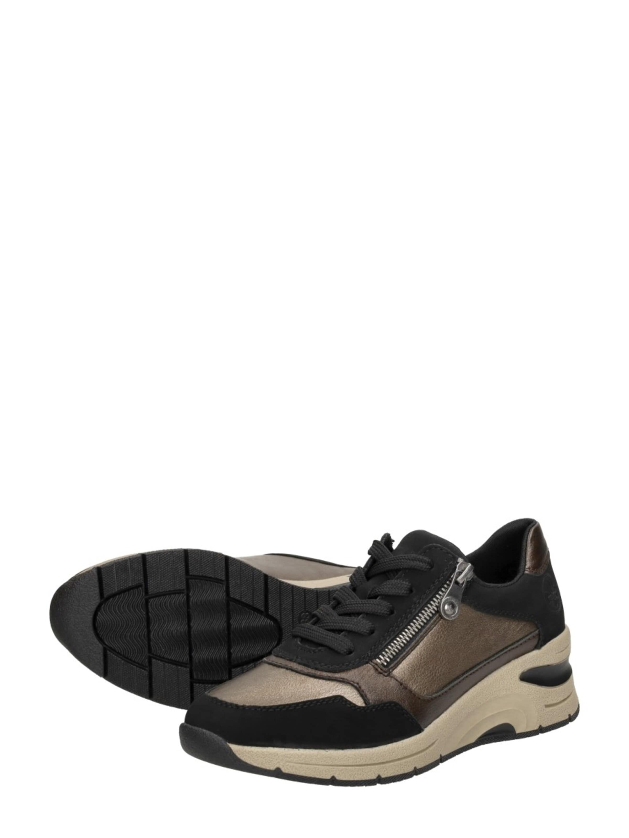 Baskets basses Rieker en marron