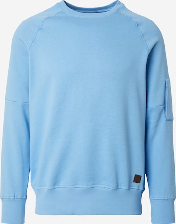 Key Largo Sweatshirt 'KLACCEPT' in Blauw: voorkant