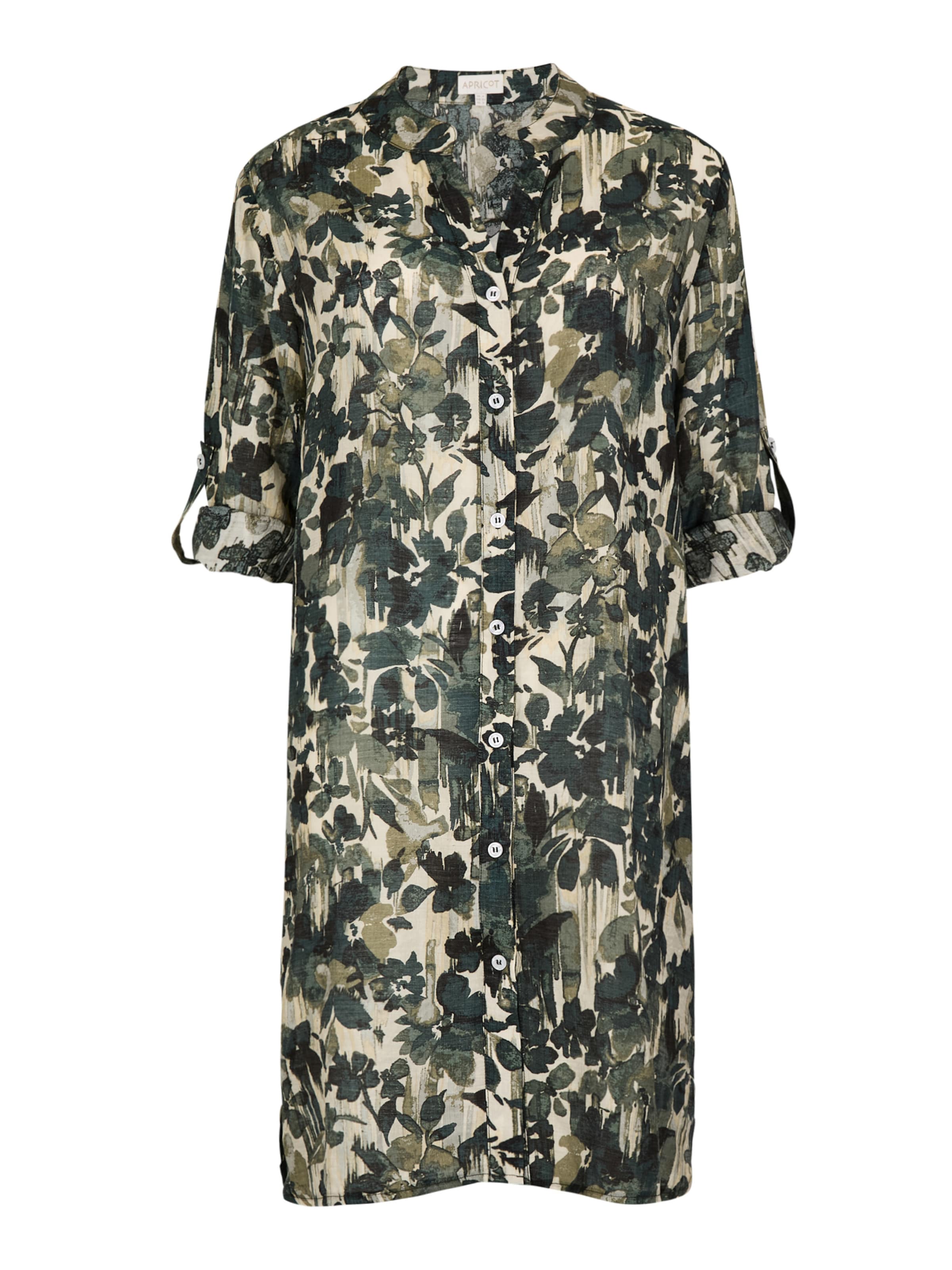 Chemisier Apricot en vert : devant