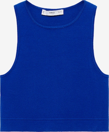 MANGO Knitted top 'MADRID' in Blue: front