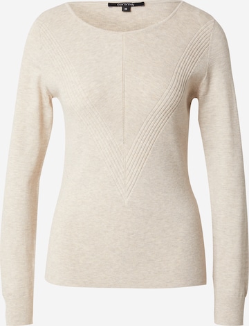 Pull-over COMMA en beige : devant