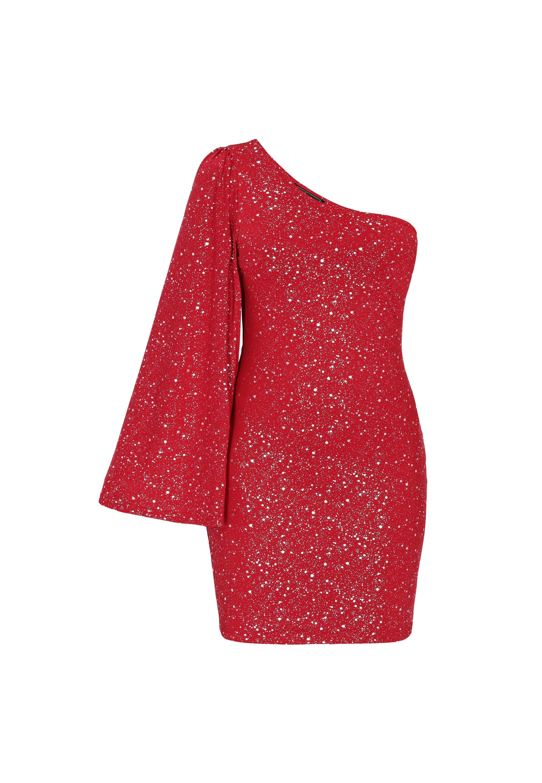 faina - Vestido de cocktail em vermelho: frente